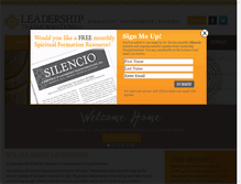 Tablet Screenshot of leadershiptransformations.org